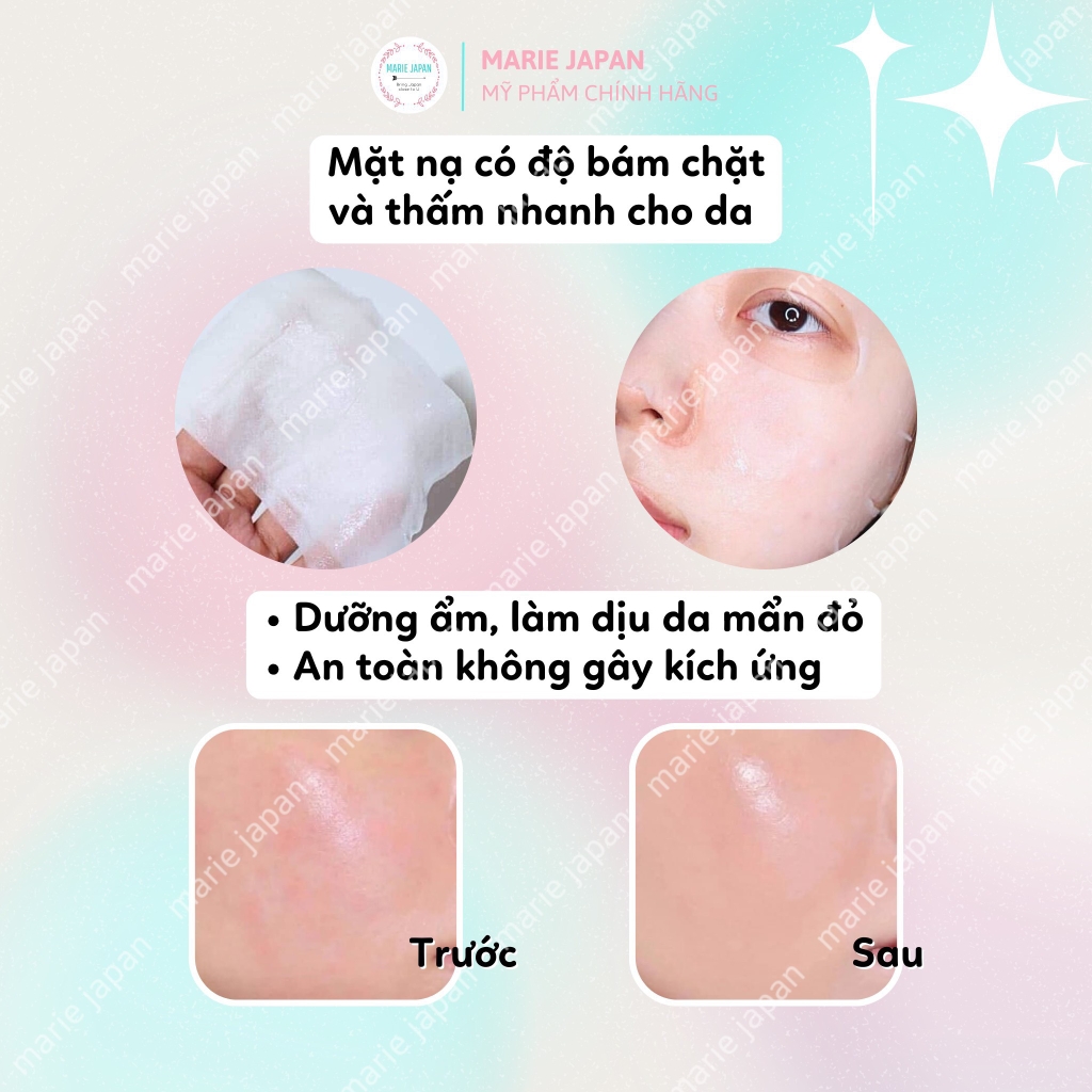 Mặt Nạ 3W CLINIC Dưỡng Trắng Da Dưỡng Ẩm Hàn Quốc