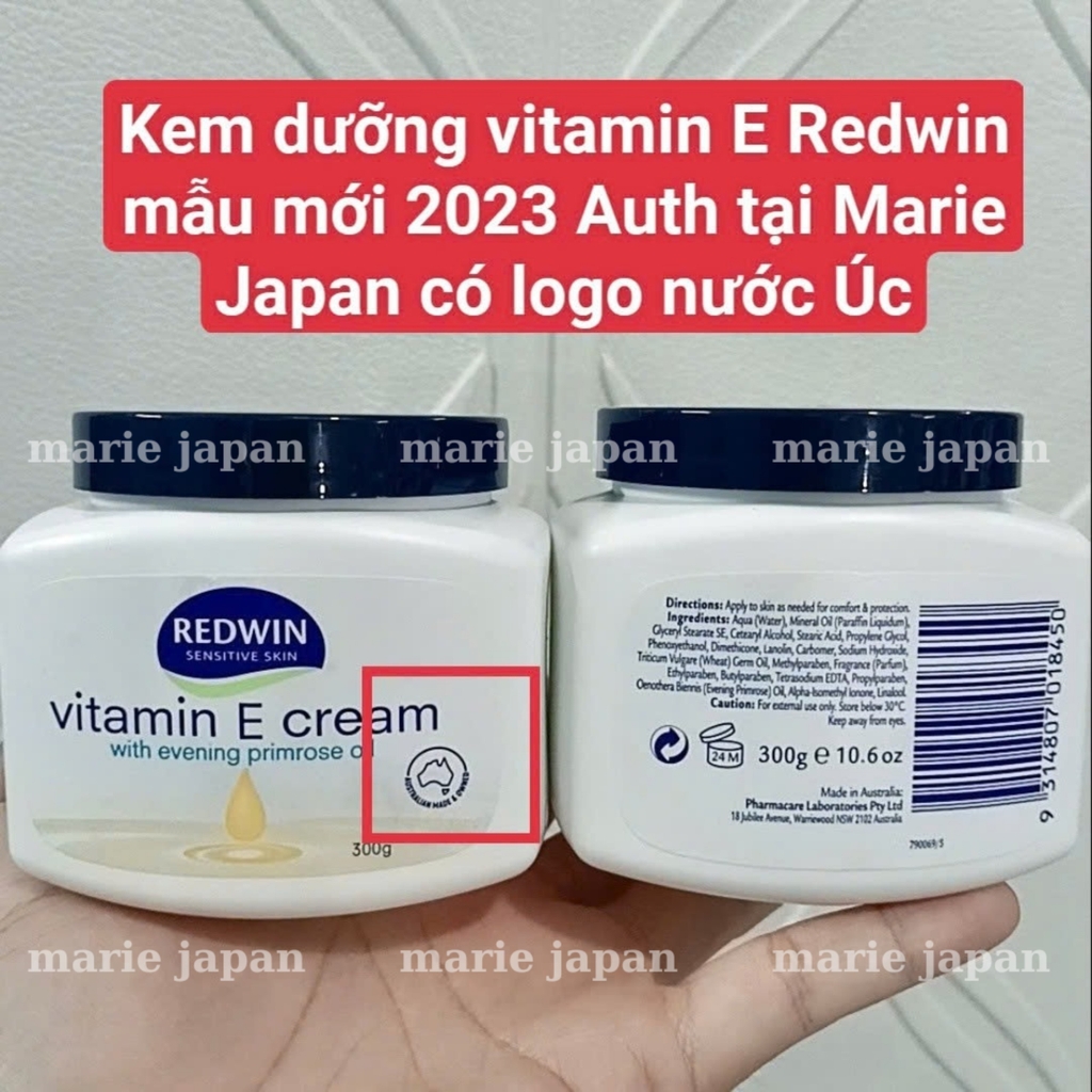 Kem Dưỡng Ẩm Redwin Vitamin E Cream Hũ 300g