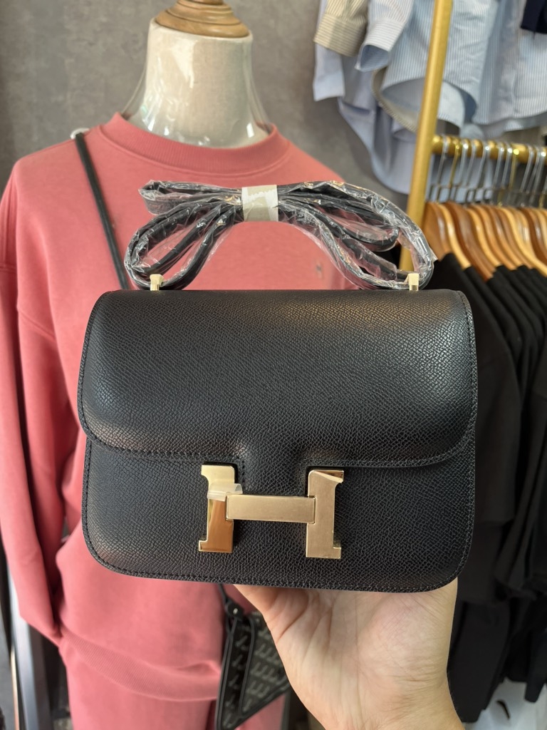 Túi Hermes Vuông Chữ H Size 19 Remake Hàn