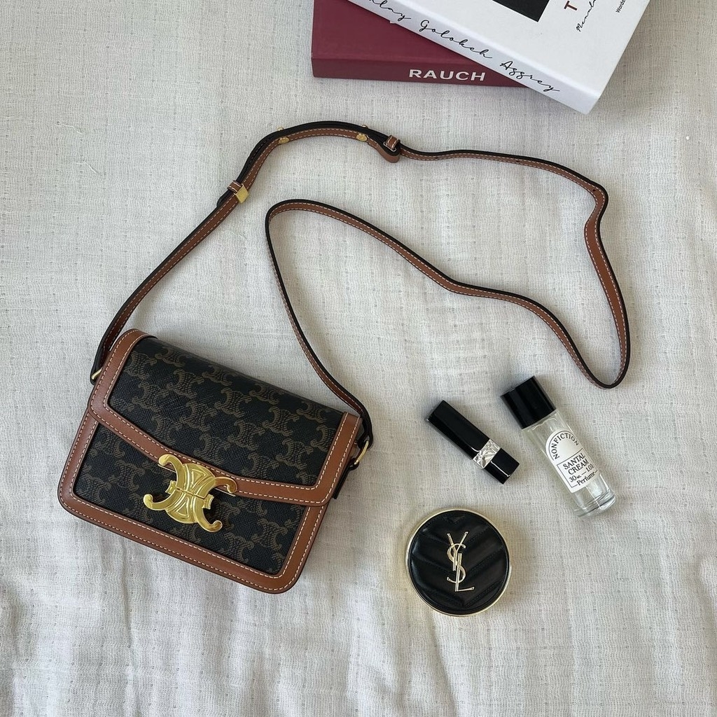 Túi Celine Trompie Teen Remake Hàn Size 18,5 Cm