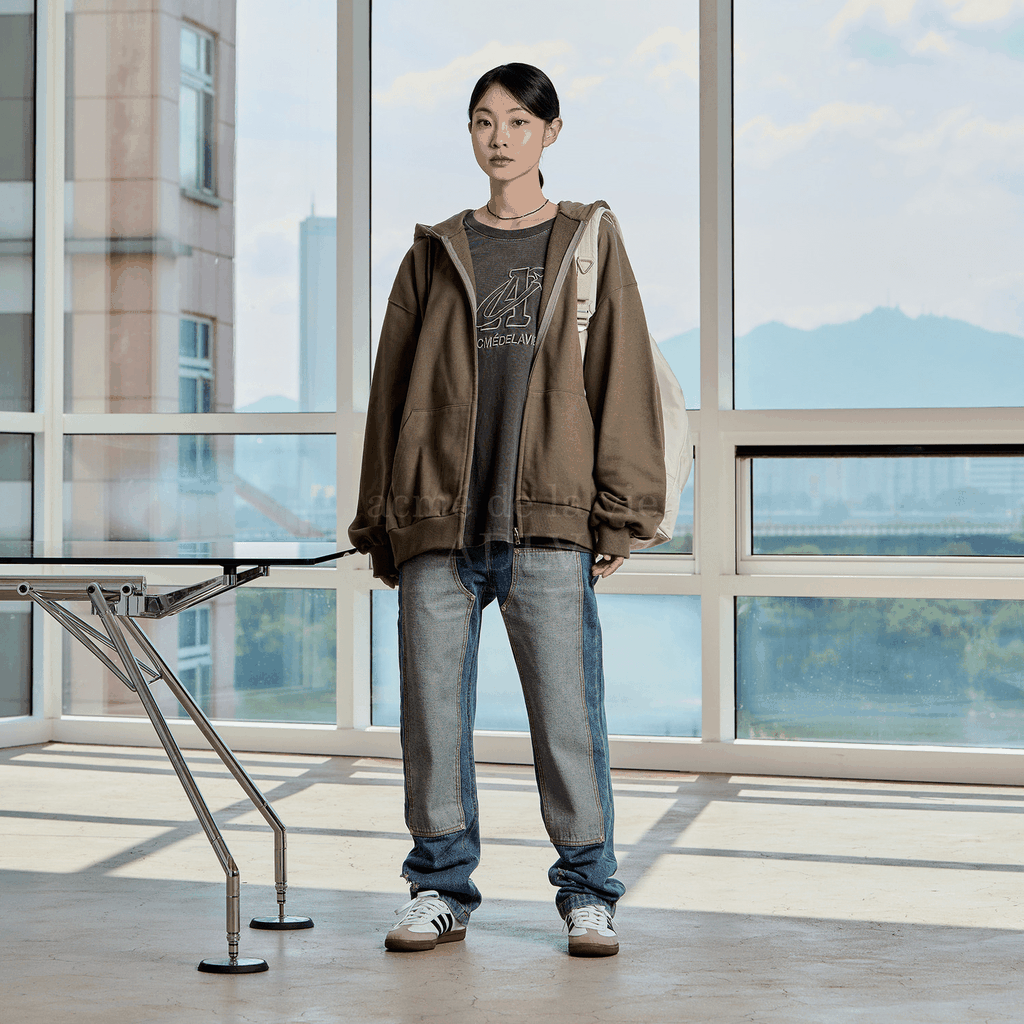 Áo Hoodie ADLV Gấu Đeo Dây Chuyền Màu Đen