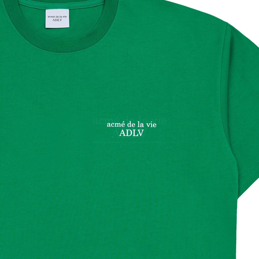 Áo Phông ADLV Basic Logo Màu Xanh Lá Cây