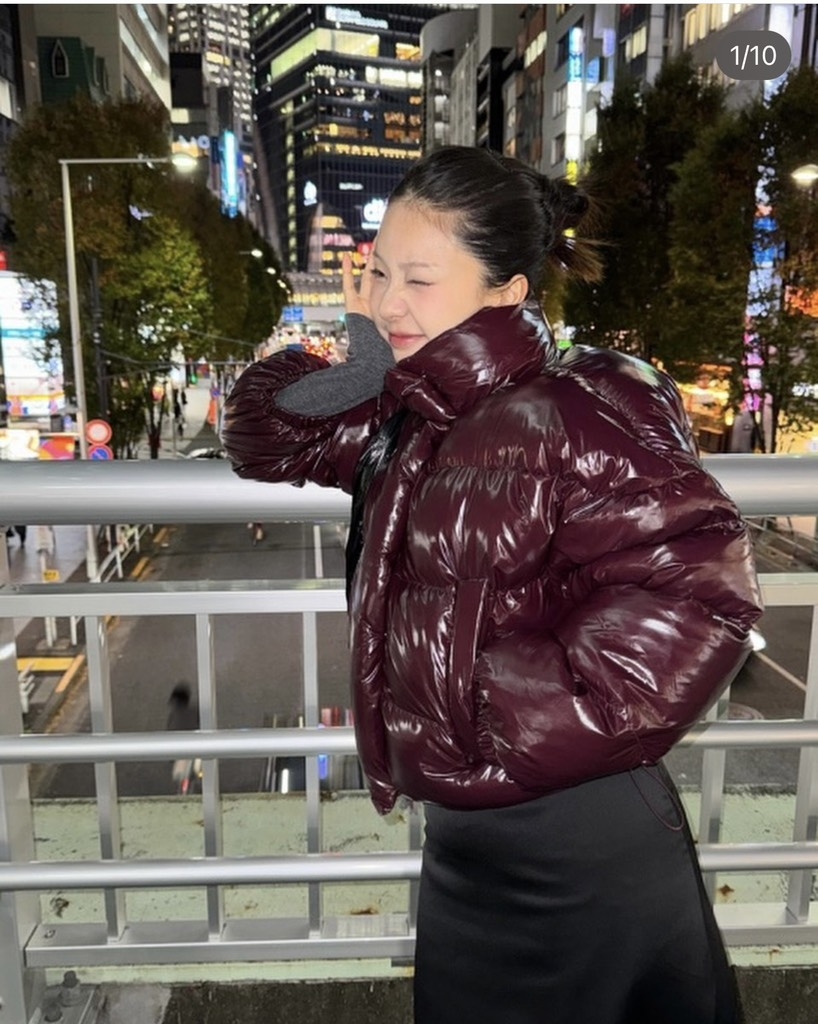 Áo Phao Béo Hàn ss2023 Nhìu Màu Bản Trơn Lưng