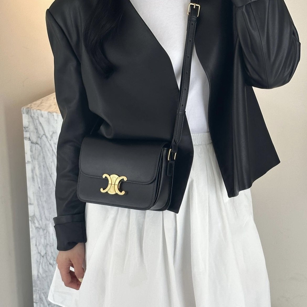 Túi Celine Trompie Teen Remake Hàn Size 18,5 Cm