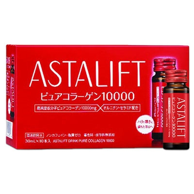 Nước uống sáng da Astalift Drink Pure Collagen 10000 mờ nám tự nhiên