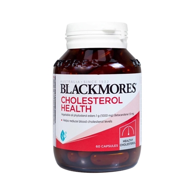 Blackmores Cholesterol Health - Hỗ trợ giảm mỡ máu & bảo vệ thành mạch