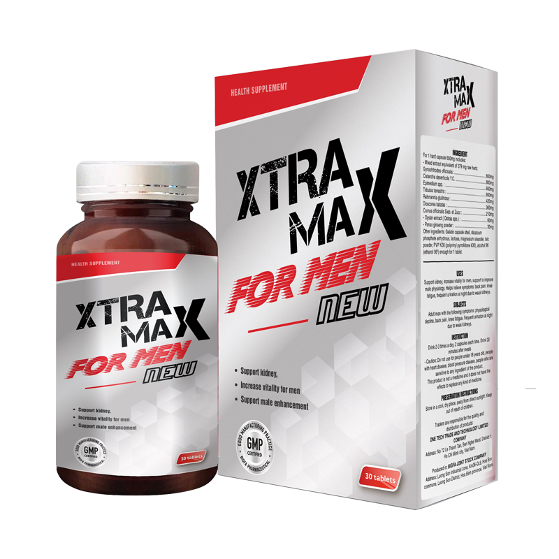 Xtramax For Men - Viên uống hỗ trợ tăng cường sinh lý cho Nam Giới