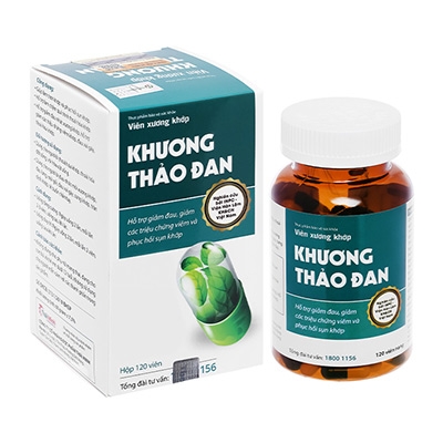 Khương Thảo Đan giảm triệu chứng viêm, phục hồi sụn khớp