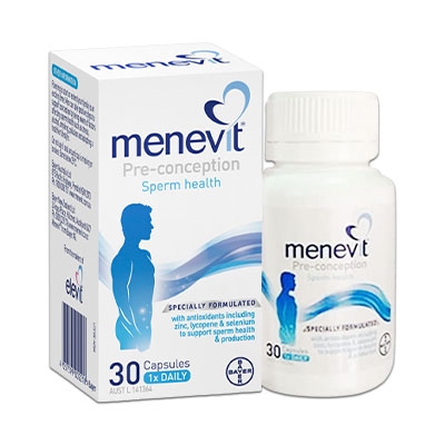 Menevit - Viên uống tăng số lượng & chất lượng tinh trùng