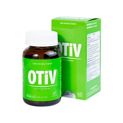 Otiv - Giúp cải thiện vấn đề mất ngủ, thiếu máu não ( 60 viên )