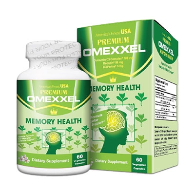 Premium Omexxel Memory Health - Giúp cải thiện chứng giảm trí nhớ