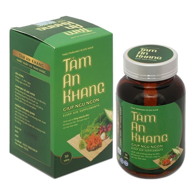 Tâm An Khang - Viên thảo dược hỗ trợ ngủ ngon an giấc