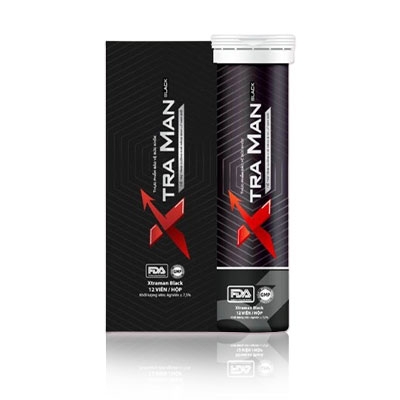 Xtraman Black - Bí quyết phục hồi phong độ & tăng cường bản lĩnh nam nhi