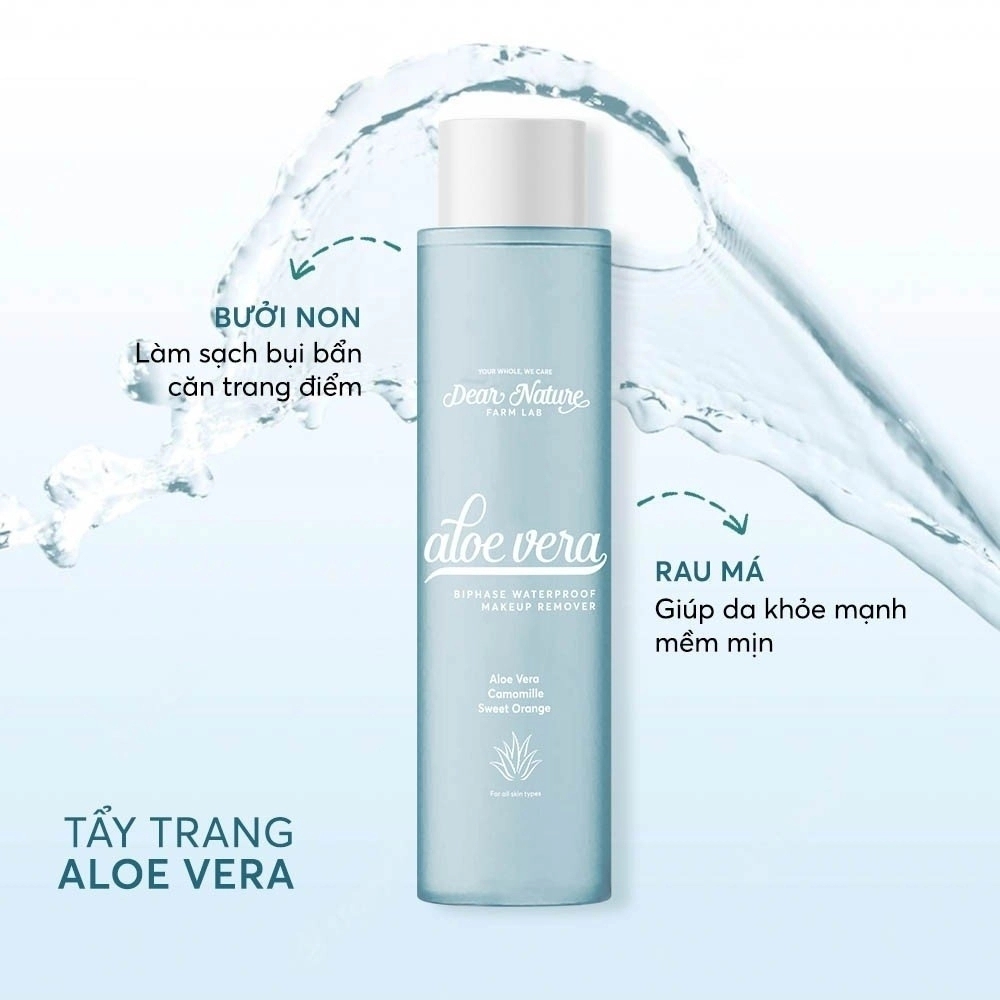 Aloe Vera - Nước tẩy trang 200ml