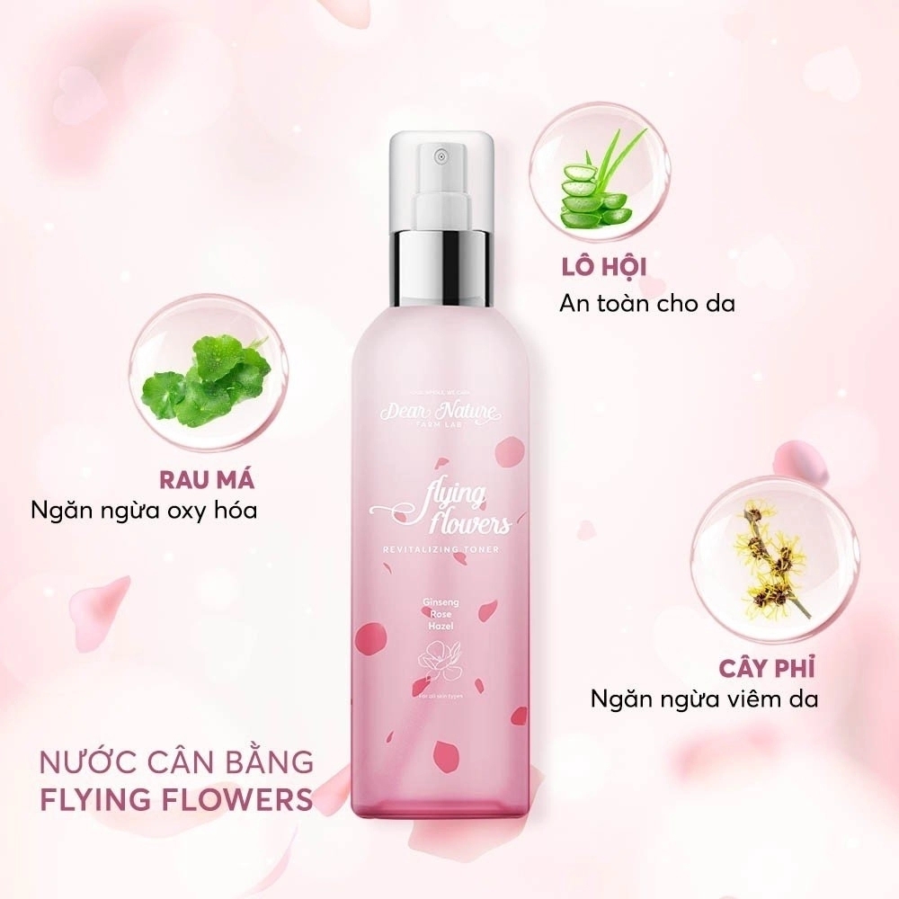 Active Toner Flying Flowers 150ml