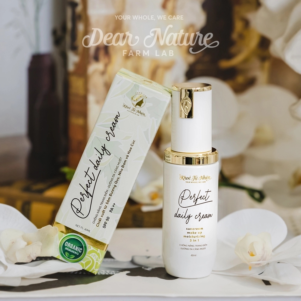 Kem dưỡng đa năng Perfect Daily Cream Dưỡng ẩm - Make up - Chống nắng 40ml