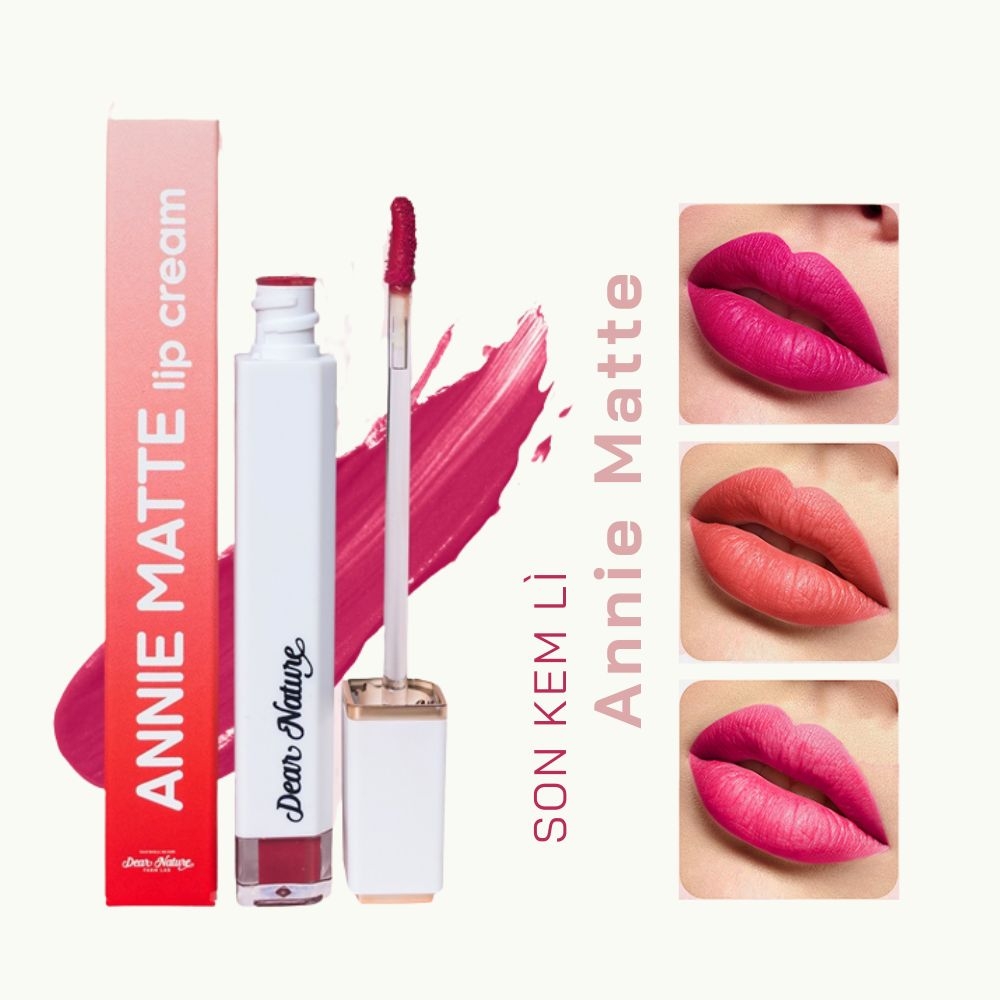 Son kem lì Annie Matte Lip cream 4ml