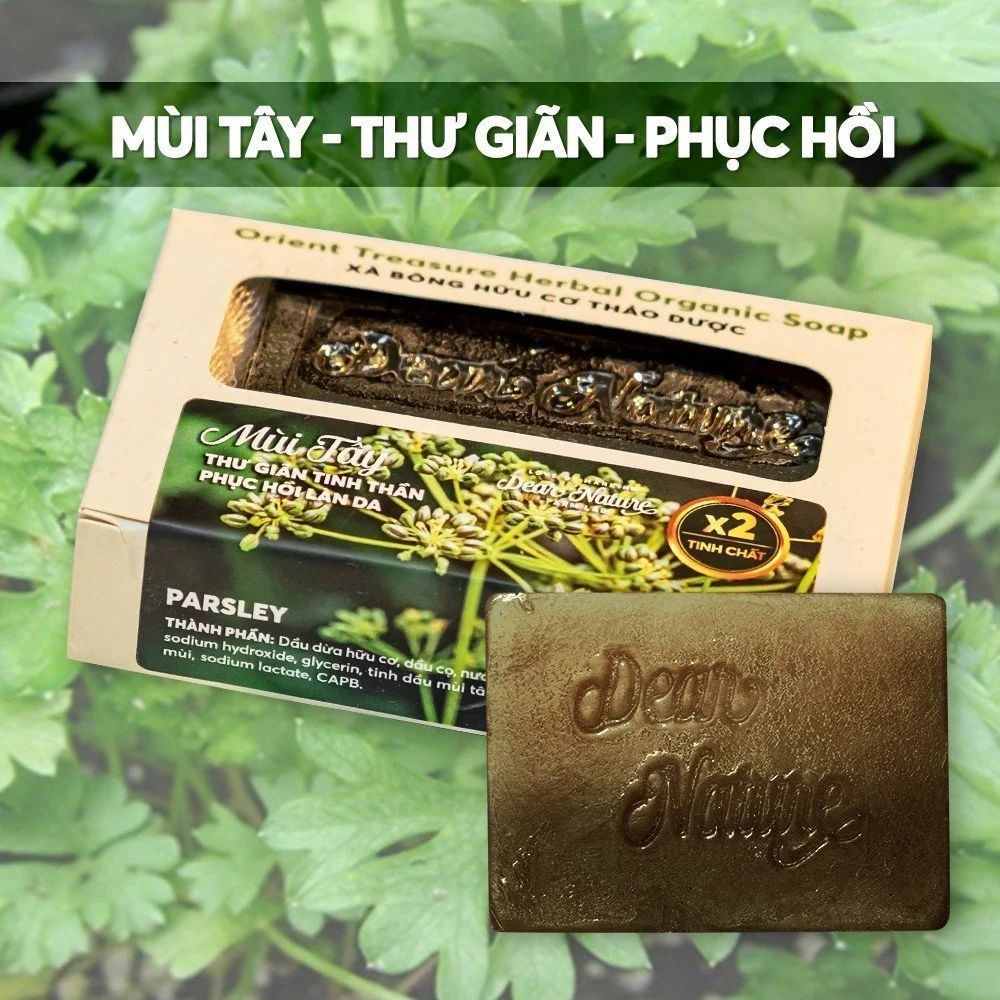 Xà Bông Thảo Dược Orient Treasure Mùi Tây 100gr (x2 tinh dầu)