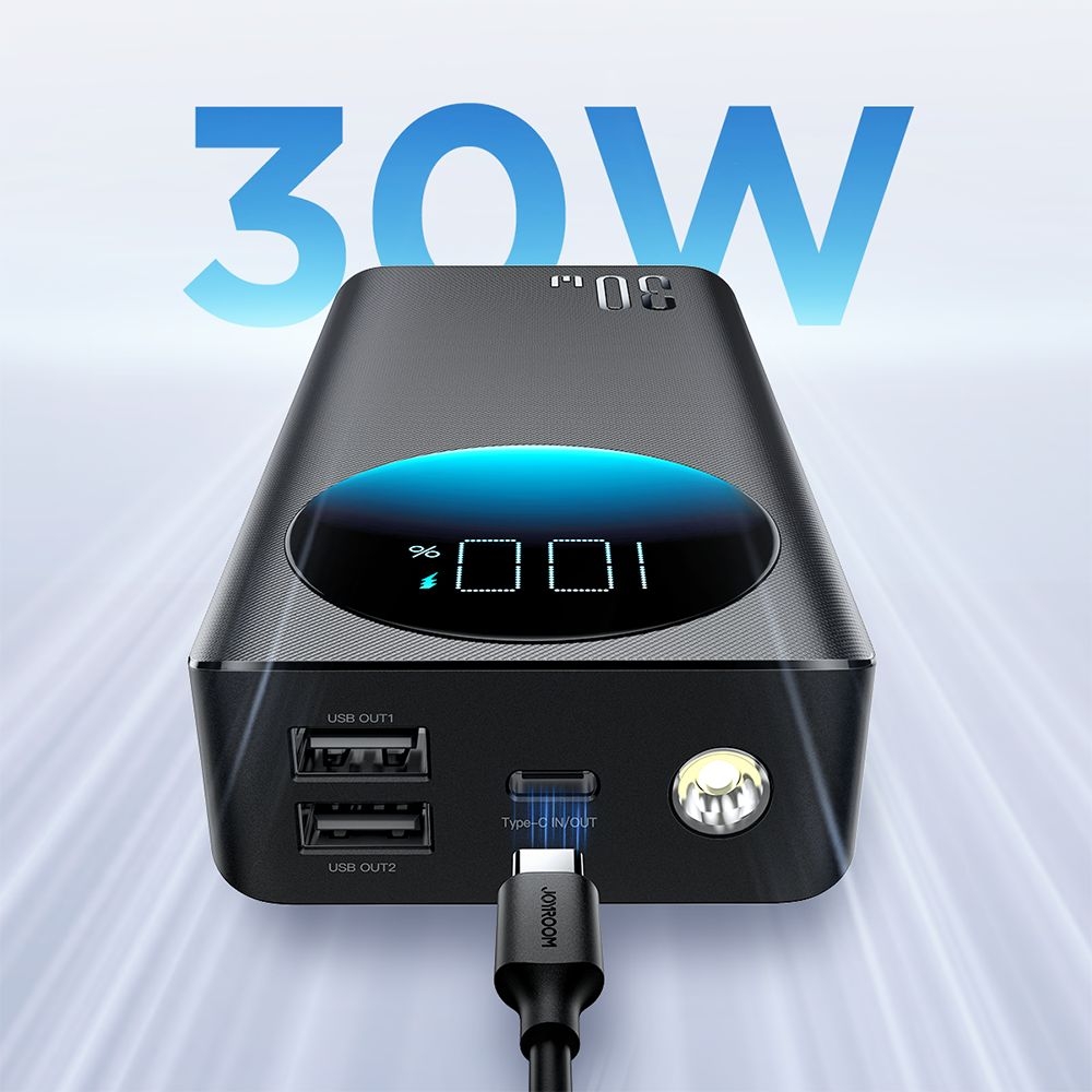 Sạc dự phòng 30w Joyroom PBF02 PBF03 tặng kèm cáp C 0.25m Power Bank dùng cho điện thoại , máy tính bảng