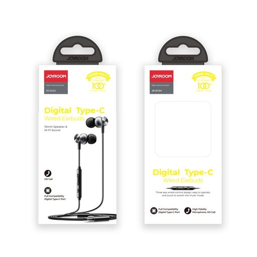 Tai nghe có dây Joyroom EC04 Digital Type C Wired Earbuds