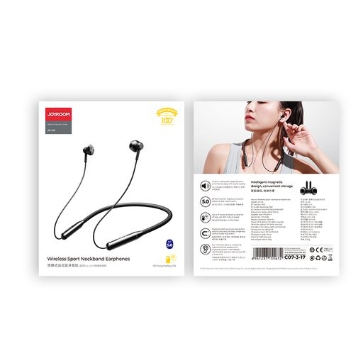 Tai nghe không dây Joyroom D6 Wireless Sport Neckband Earphones