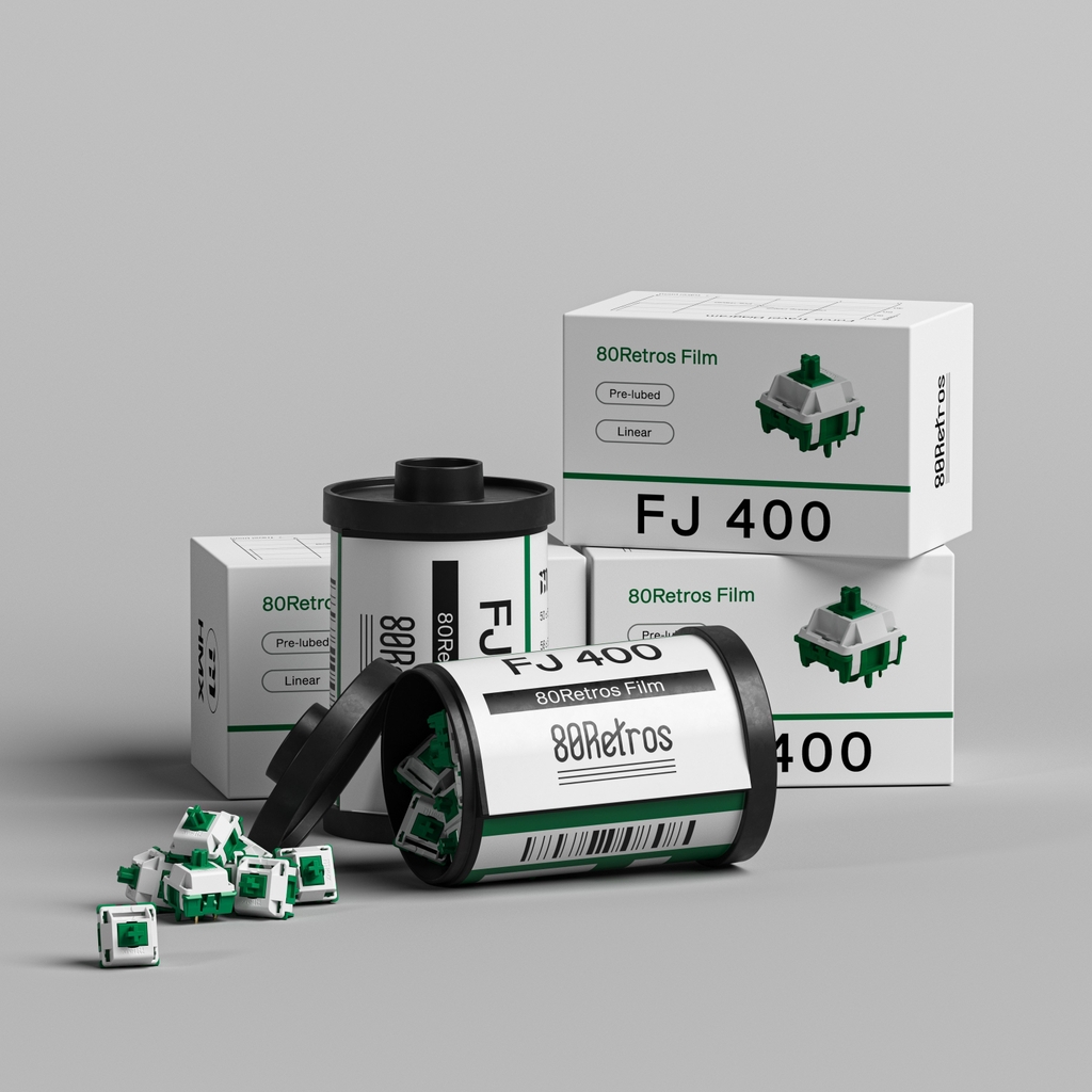 80Retros x HMX Film switch - FJ400 / KD200 / Game 1989 / Joker / Xmas