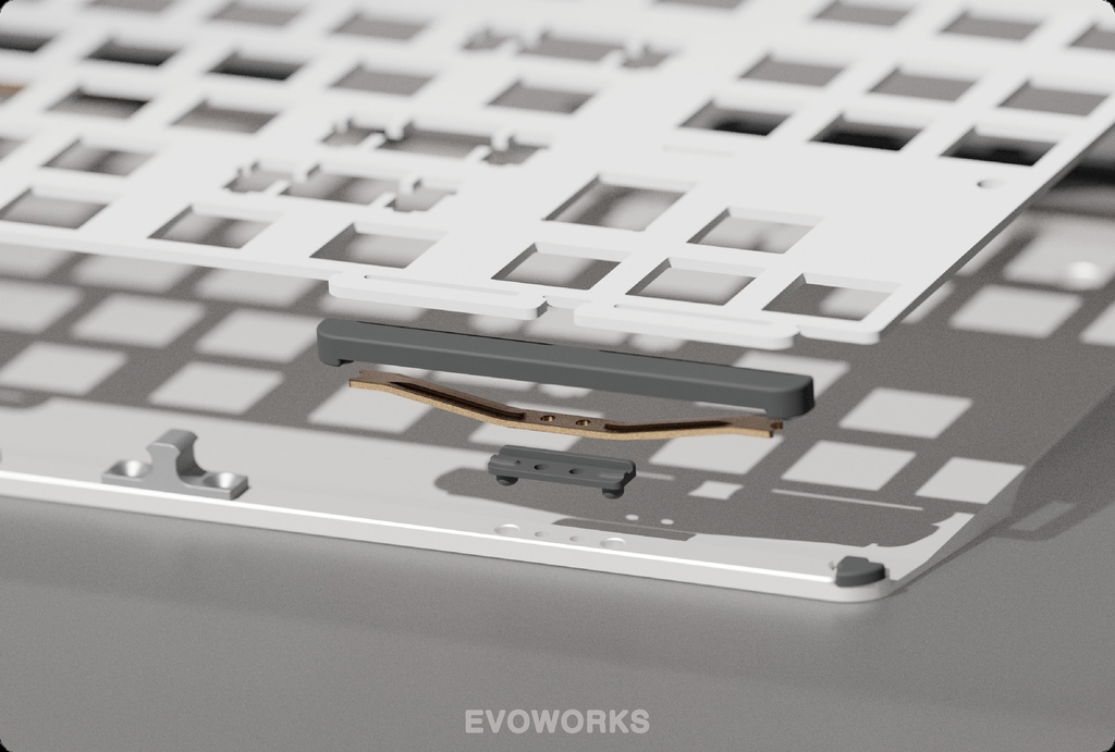Evo80 - Bàn phím cơ nhôm CNC cao cấp - Kết nối 3 chế độ