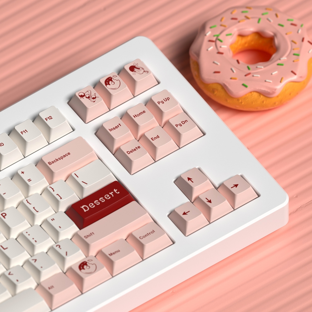 Bộ keycap JKDK Dessert (Cherry / PBT Dyesub / 145 nút)