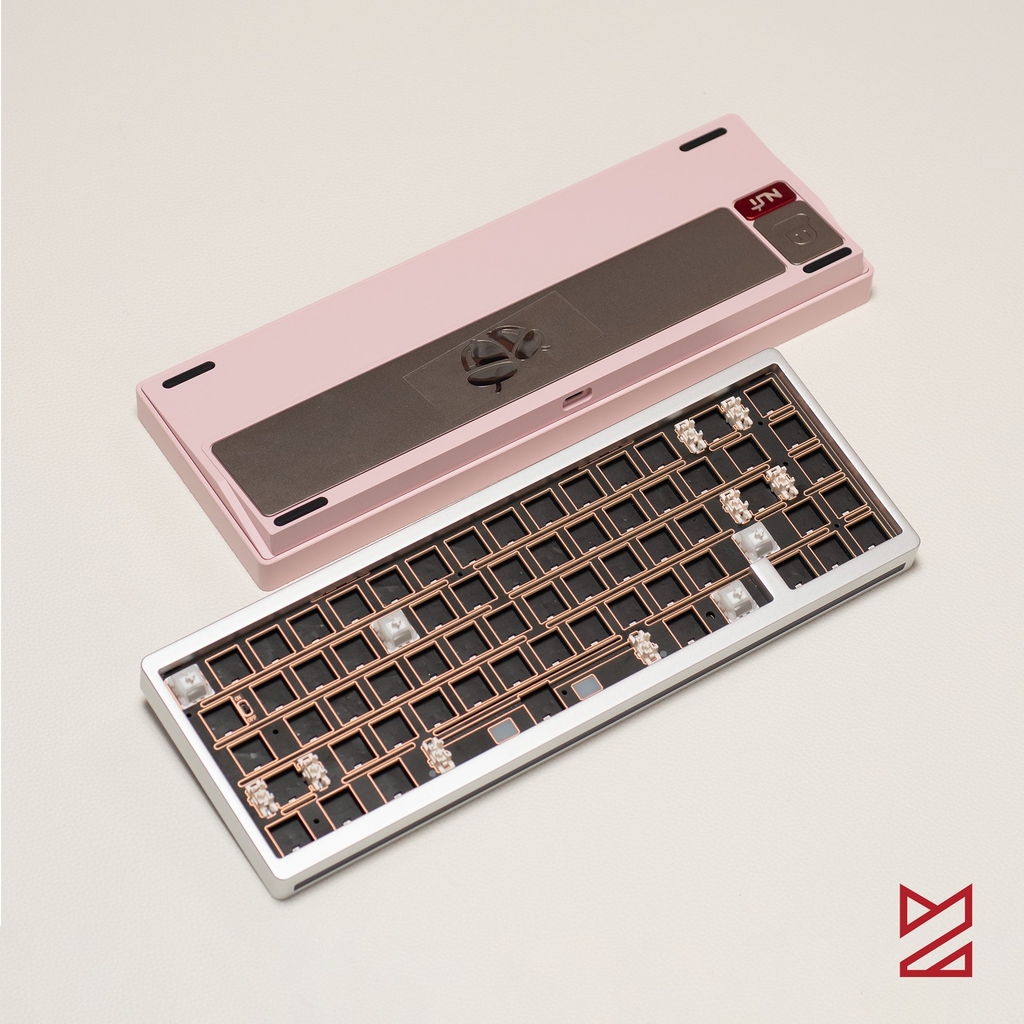 Nut65 - Kit bàn phím cơ nhôm 3 mode LED RGB