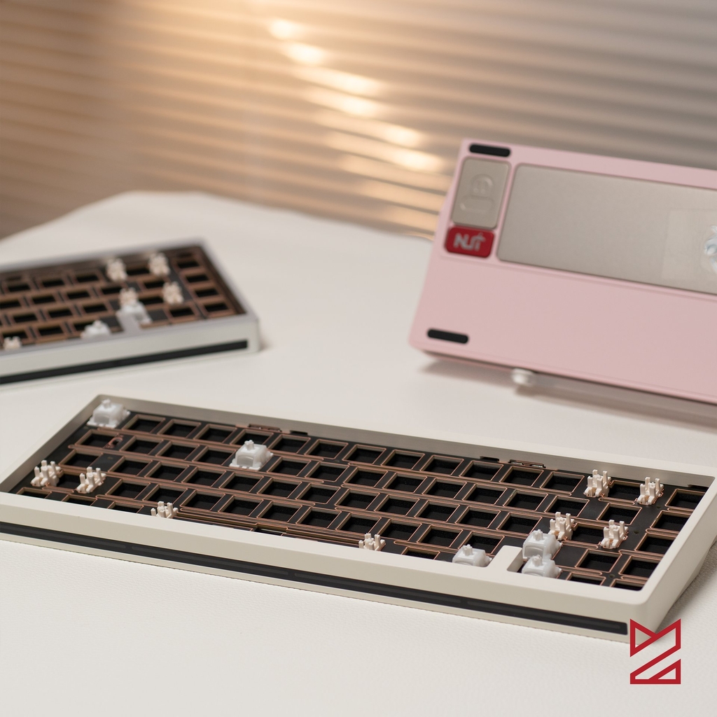 Nut65 - Kit bàn phím cơ nhôm 3 mode LED RGB