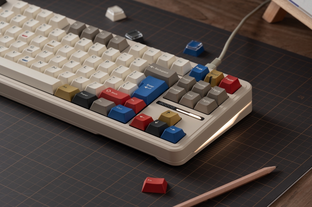 Bộ keycap PBTfans Retro 100 (Cherry / PBT)