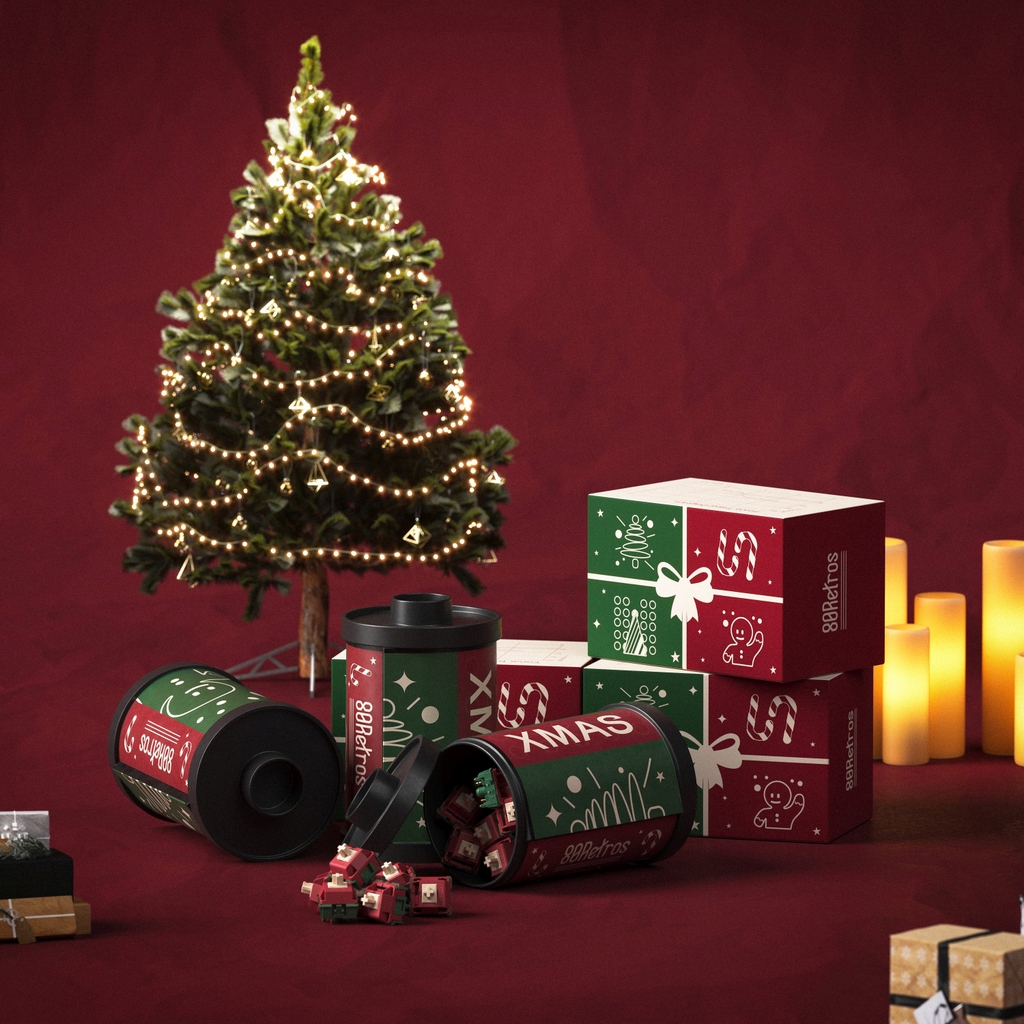 80Retros x HMX Film switch - FJ400 / KD200 / Game 1989 / Joker / Xmas