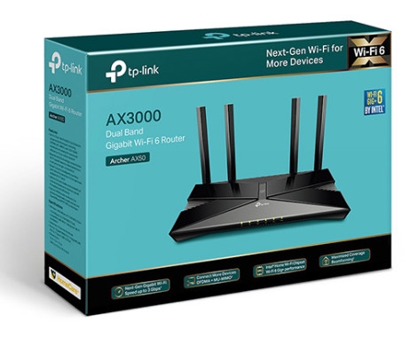 Phát Wifi TP-Link Archer AX50 (WIFI 6) VAT