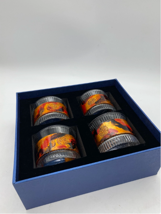 SƠN MÀI MỸ NGHỆ - BỘ CỐC SƠN MÀI