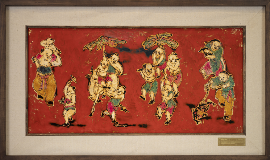 TRANH SƠN MÀI ĐỒNG DAO