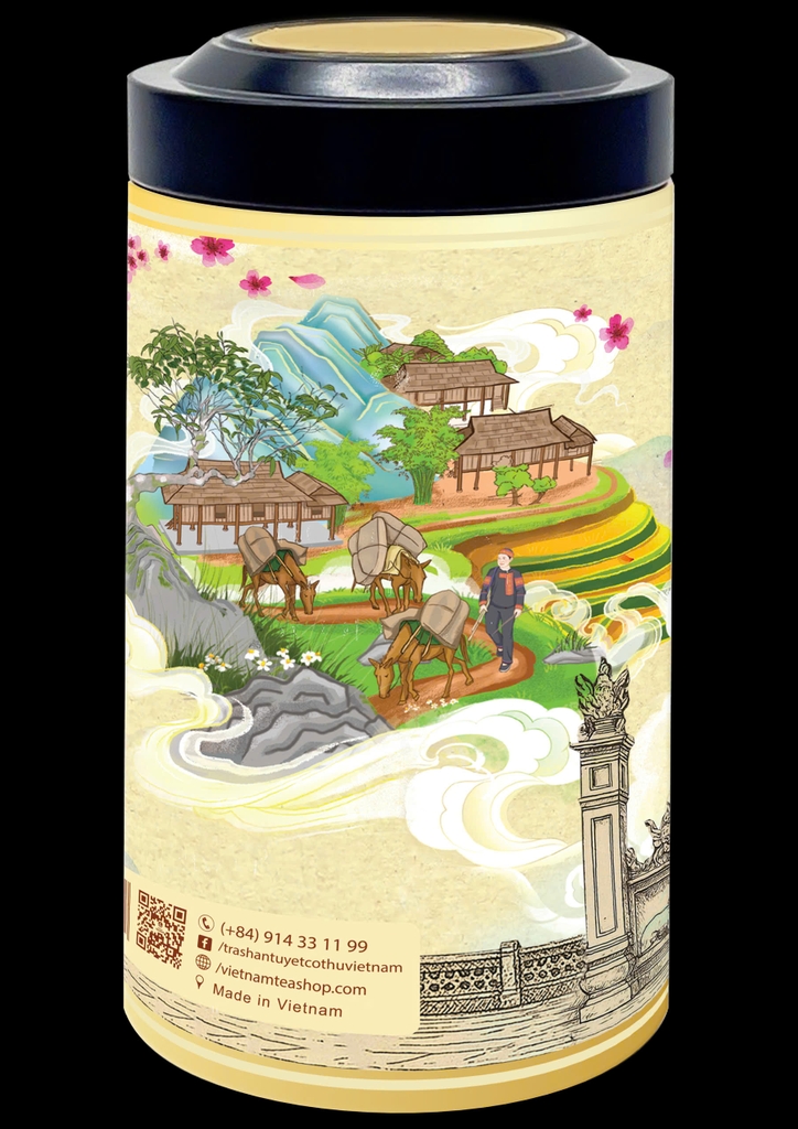Trà Đào Bích - Thăng Long Tứ Trấn