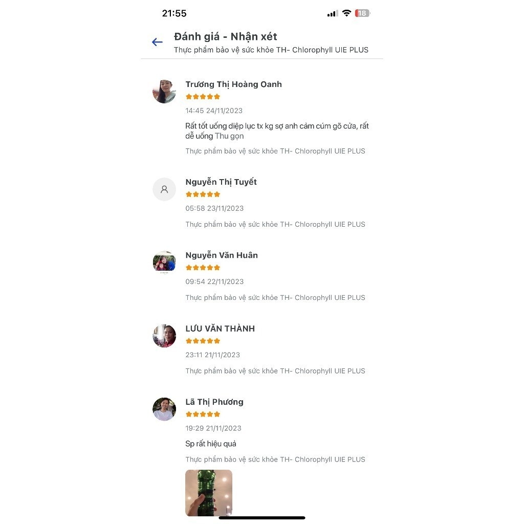 Thực phẩm bảo vệ sức khỏe bổ sung diệp lục cho cơ thể, hỗ trợ tăng cường sức đề kháng TH- Chlorophyll UIE PLUS Nutriway