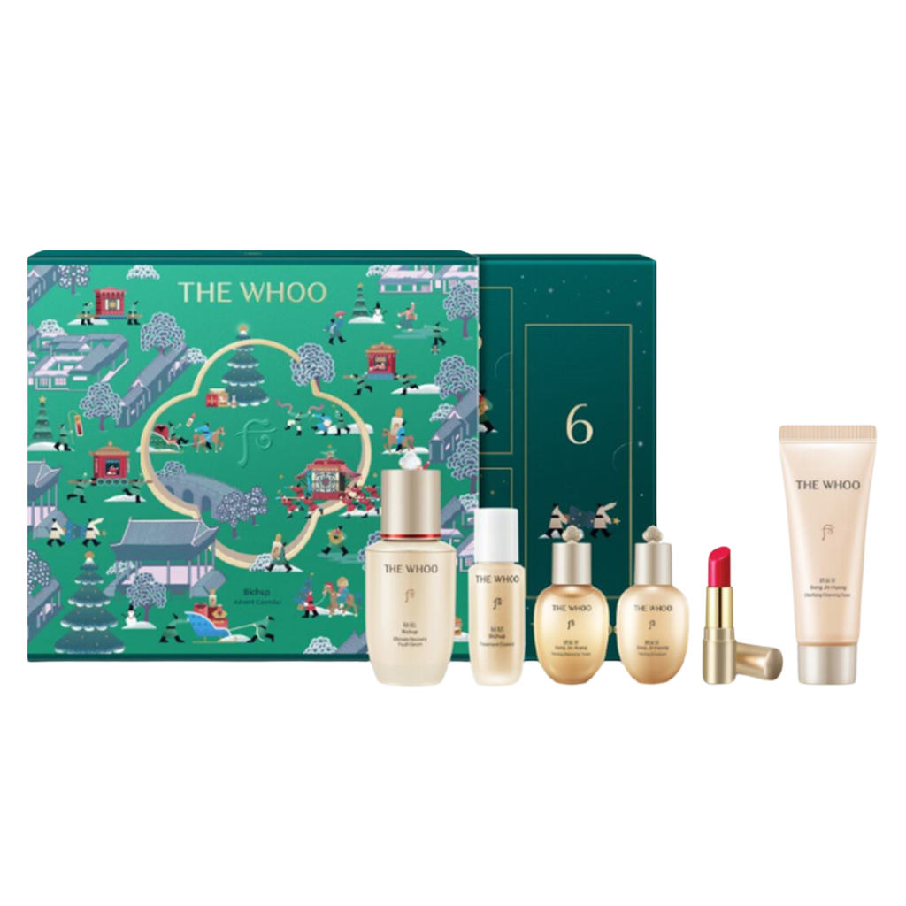 Bộ Tinh chất Trẻ Hóa Whoo Bichup Ultimate Recovery Youth Serum Advent Calendar