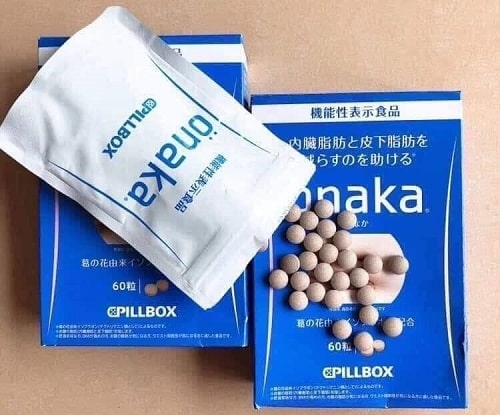 PILLBOX- Viên uống giảm mỡ bụng ONAKA ( 60 viên)