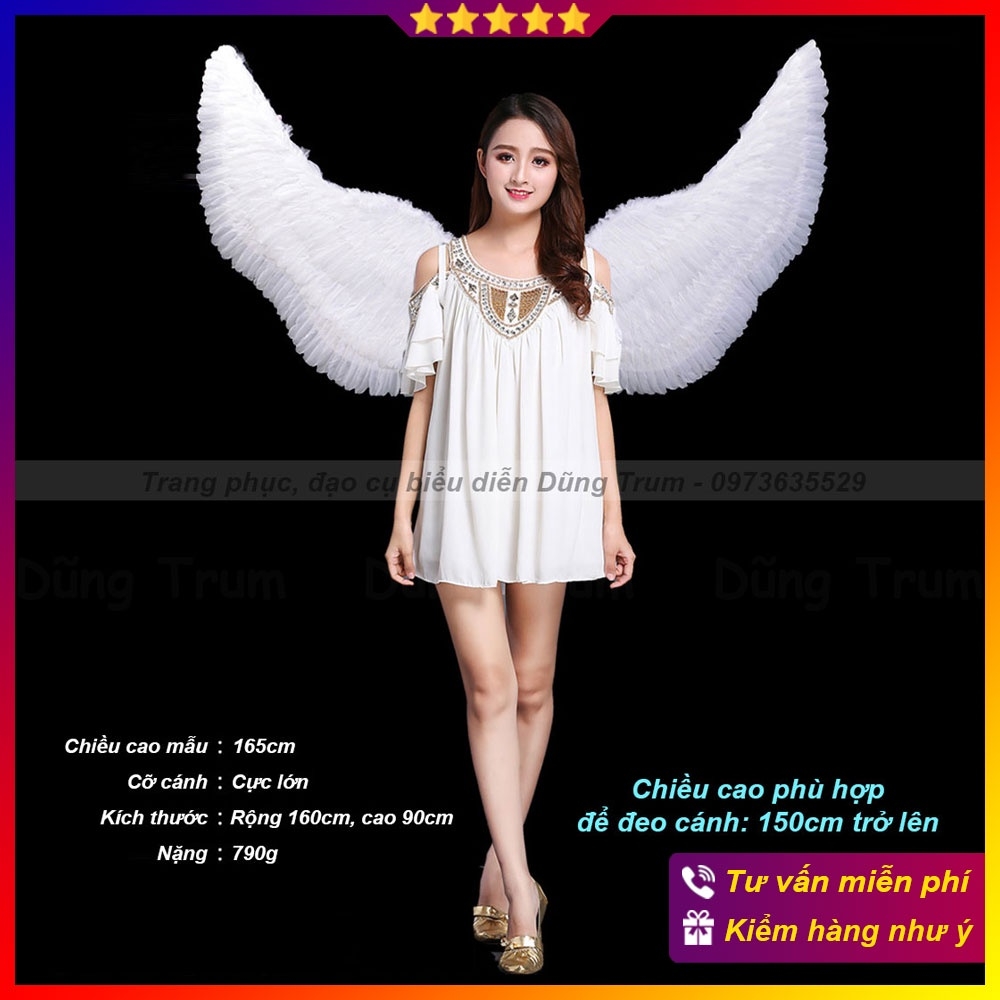 Cánh thiên thần người lớn, cánh hóa trang thiên thần cỡ đại