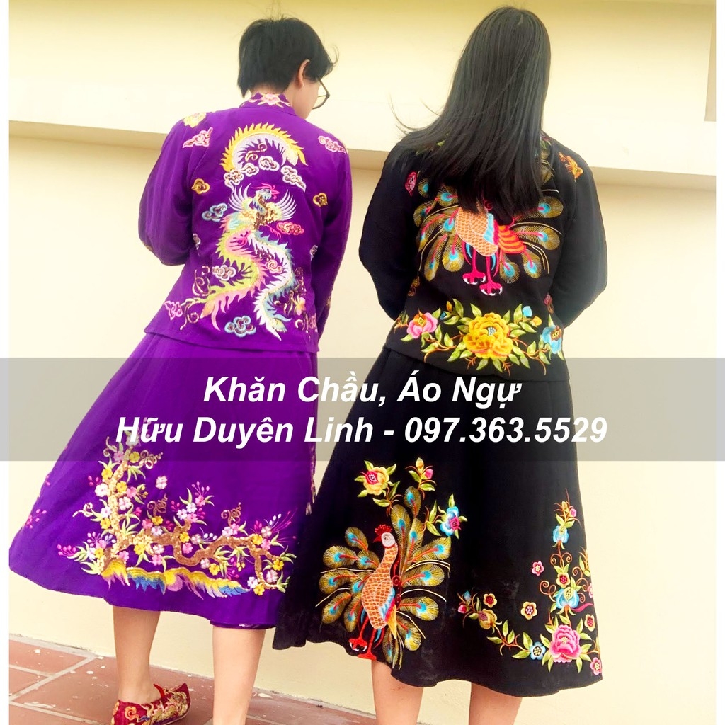 Trang phục hầu giá Cô Bé, hầu đồng Cô Bé Thượng Ngàn trong Tứ Phủ Thánh Cô