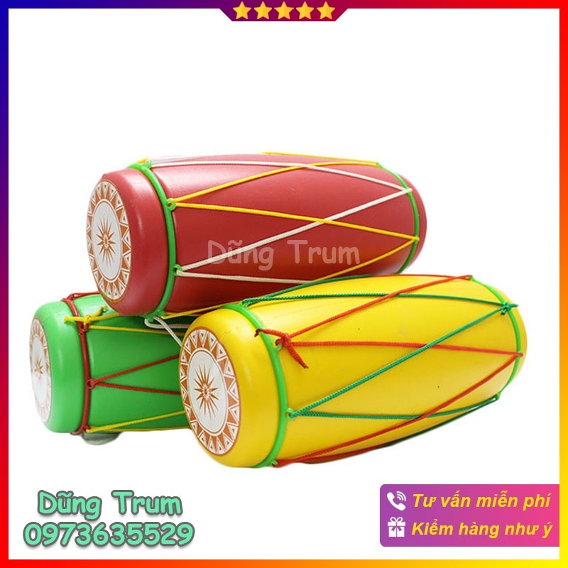 Trống cơm nhựa múa biểu diễn, trống cơm múa cho bé