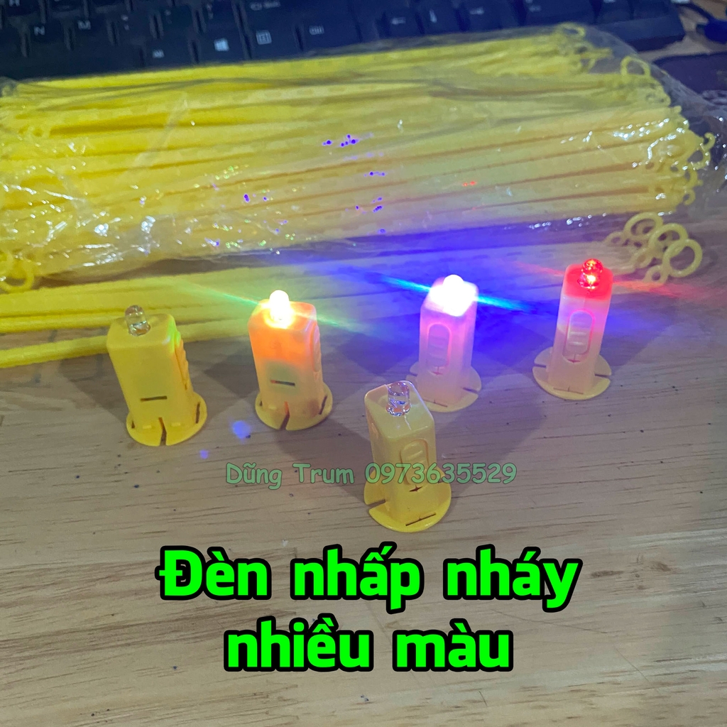 Phụ kiện treo đèn lồng, đèn led trong đèn lồng, dây cước, móc treo đèn lồng