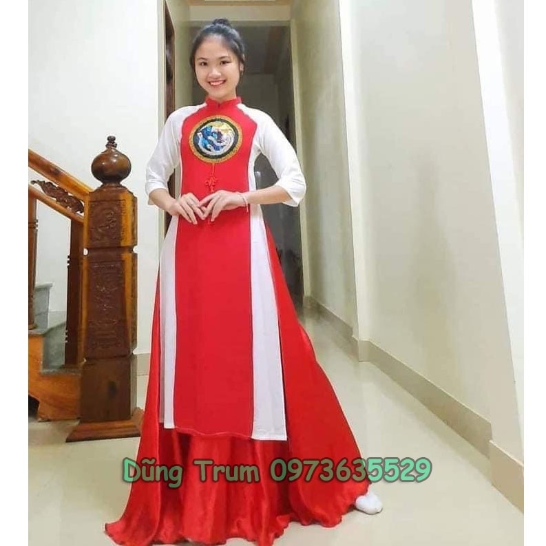 Áo dài cách tân Combo 10 bộ biểu diễn cho đoàn nhóm