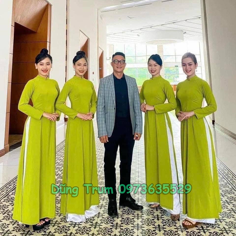 Áo dài cách tân Combo 10 bộ biểu diễn cho đoàn nhóm