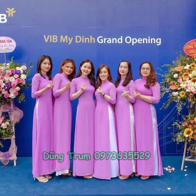 Áo dài cách tân Combo 10 bộ biểu diễn cho đoàn nhóm