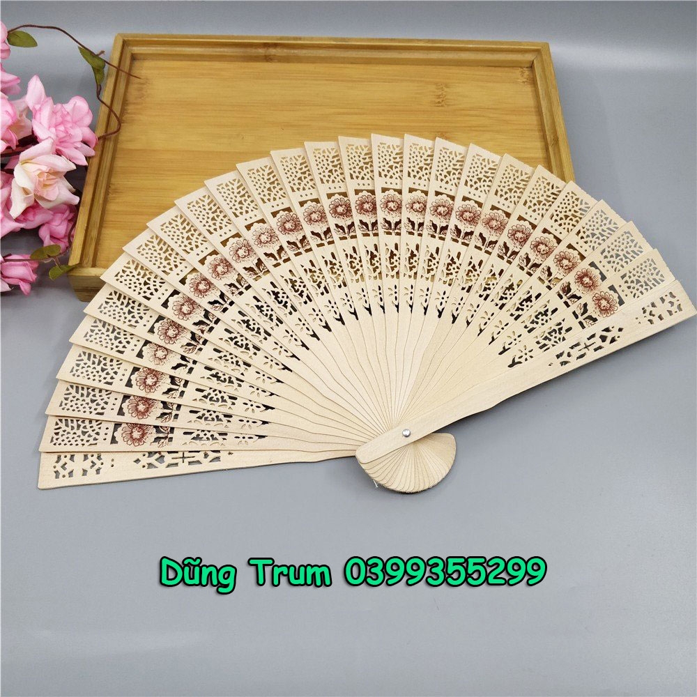 Quạt cổ phục, quạt cổ trang phong cách cổ xưa cực đẹp