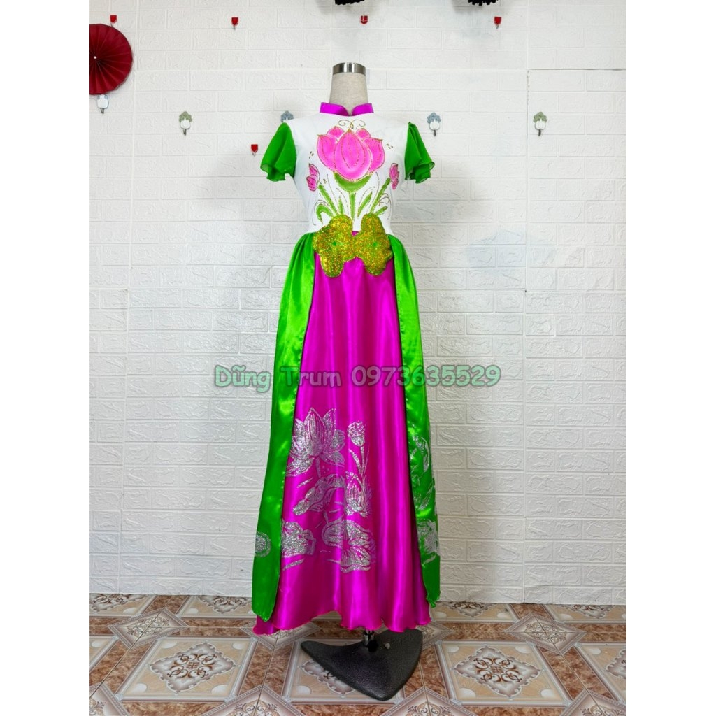 Váy Sen múa biểu diễn văn nghệ cho nhóm, câu lạc bộ, vũ đoàn