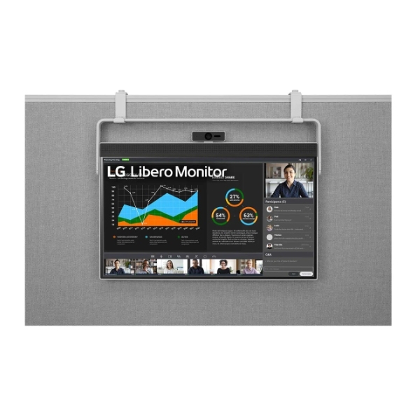 Màn hình LG 27BQ70QC Libero 27Inch 2K/Loa/Webcam IPS (27BQ70QC-S.ATV)