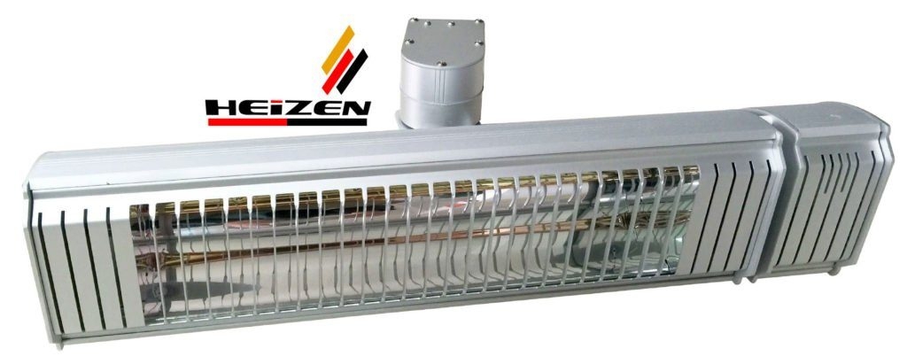 Đèn sưởi nhà tắm cao cấp Heizen APPINO20 (2000W - điều khiển bằng Smartphone - chống chói - chịu nước toàn phần)